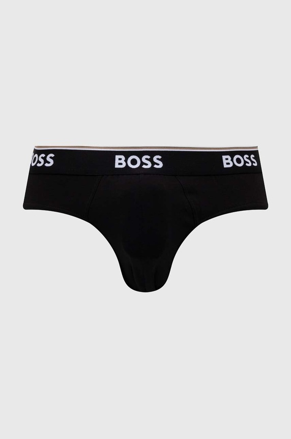 BOSS slip 3-pack 50475273 negru AA00