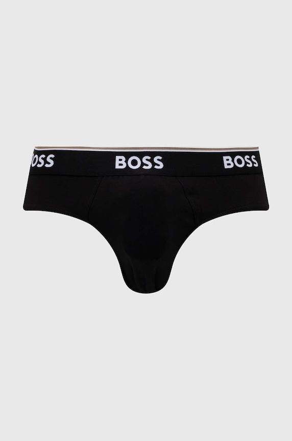BOSS slip 3-pack 50475273 negru AA00