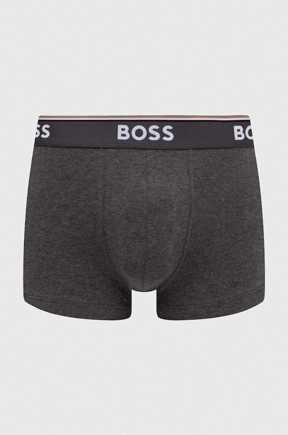 Abbigliamento BOSS boxer 3 - pack Trunk 3P Power 50475274 grigio