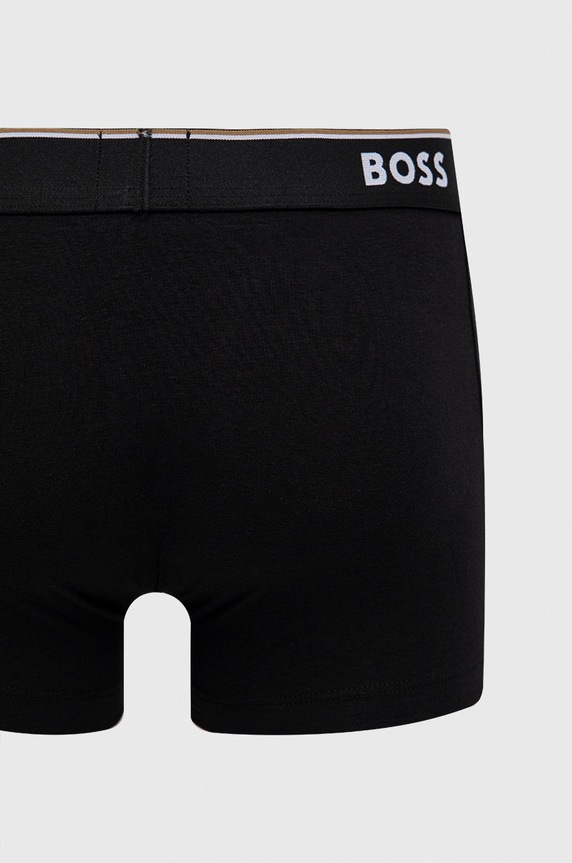 Oblečenie Boxerky BOSS (3-pak) Trunk 3P Power 50475274 biela
