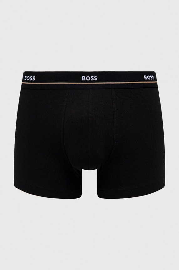 BOSS bokserki 5 - pack czarny 50475275