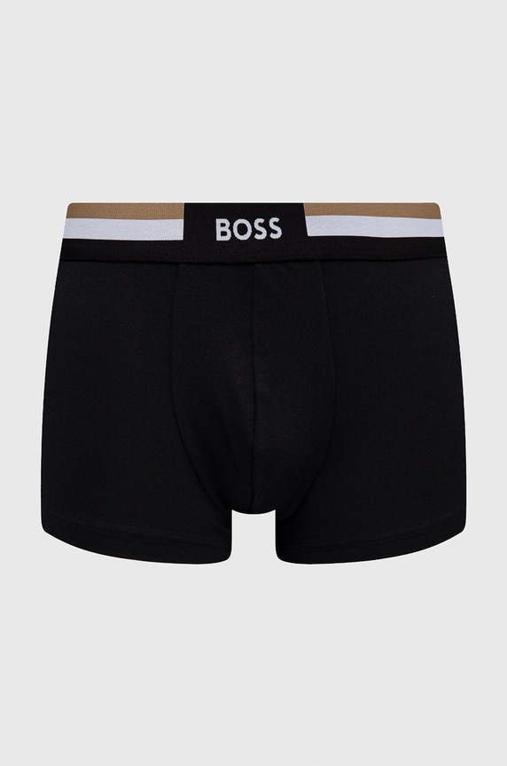 BOSS bokserki dzianina czarny 50475416
