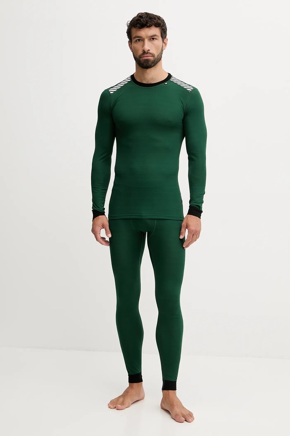 Helly Hansen set de lenjerie funcțională outdoor verde 48676