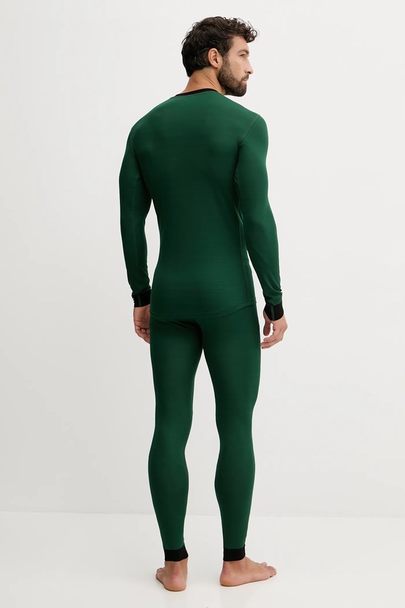 Helly Hansen set de lenjerie funcțională verde 48676