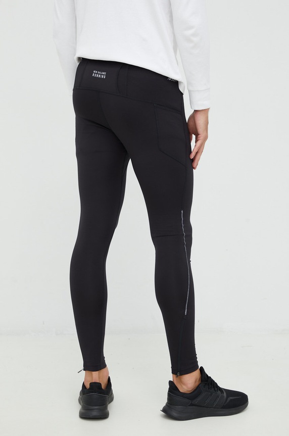 New Balance legginsy do biegania Impact Run MP21273BK czarny AW22
