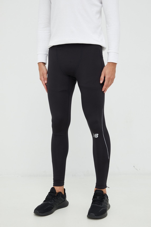 Odzież New Balance legginsy do biegania Impact Run MP21273BK czarny