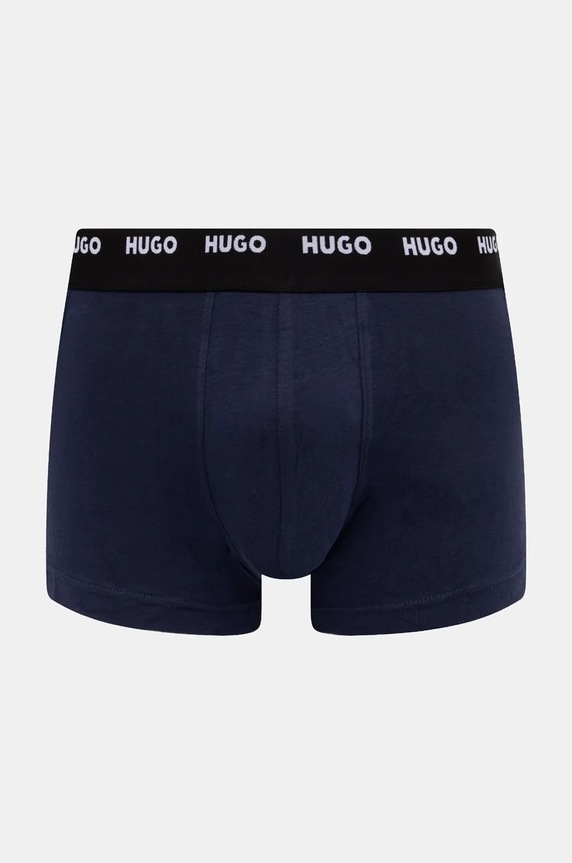 Boxerky HUGO 5-pack 50479944 šedá AW24