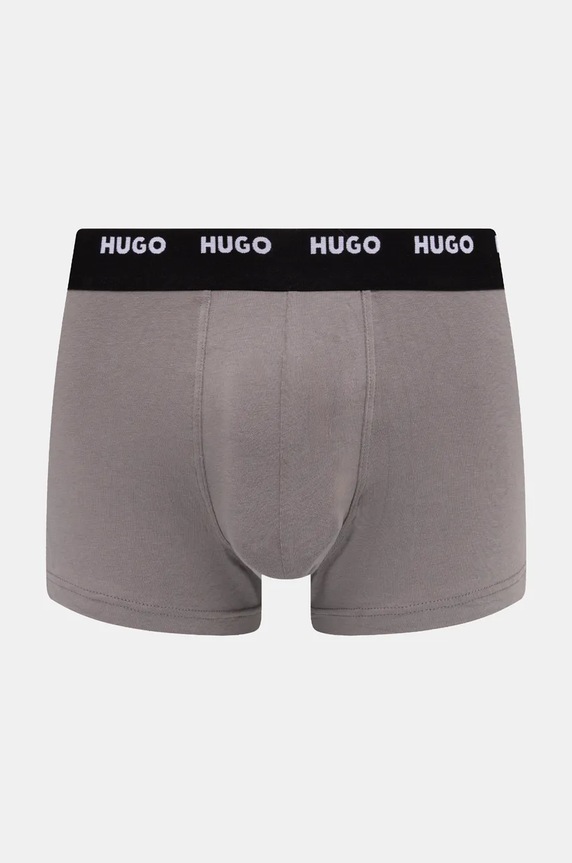 Boxerky HUGO 5-pack šedá 50479944