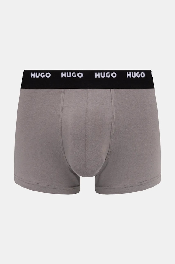 Boxerky HUGO 5-pack šedá 50479944