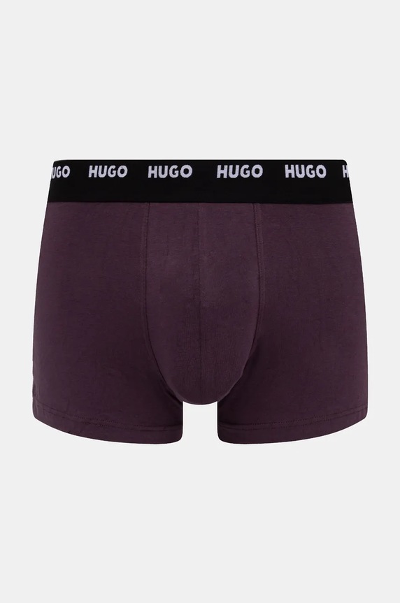Boxerky HUGO 5-pack 50479944 šedá