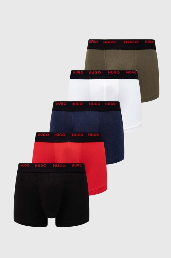 HUGO boxeri 5-pack boxeri negru 50479944