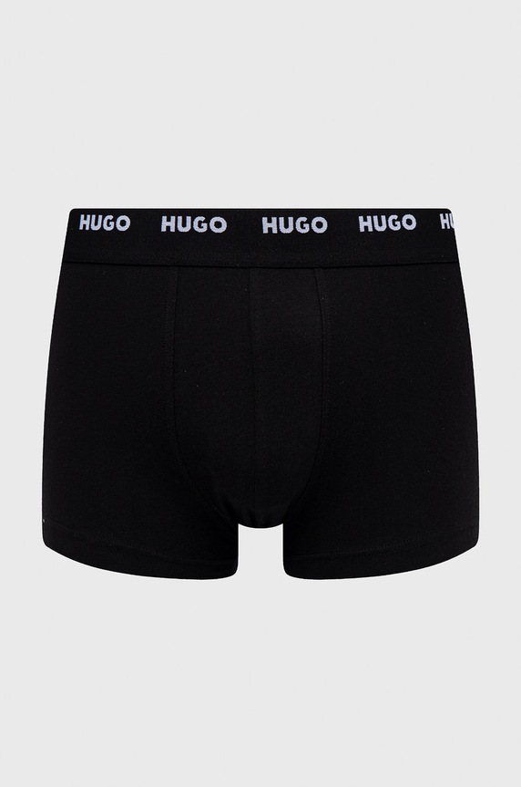 Boxerky HUGO 5-pack 50479944 černá AW24