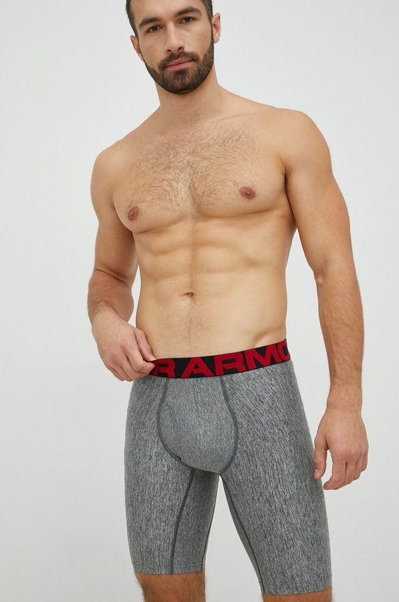 Boksarice Under Armour 2-pack Melange siva UAR.1363622011