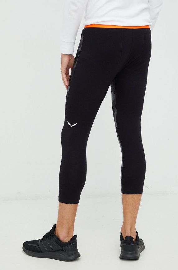 Salewa legginsy funkcyjne Cristallo 00.0000028209 czarny AW24