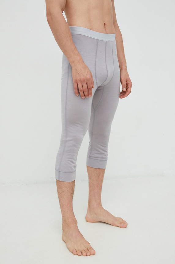 Jack Wolfskin legginsy funkcyjne Alpspitze Wool 1808711 szary AW22