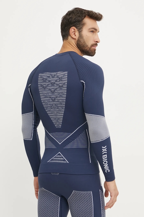 Odzież X-Bionic longsleeve funkcyjny Energy Accumulator 4.0 EA.WT06W19M granatowy