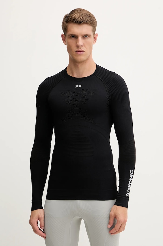 X-Bionic longsleeve funkcyjny Energy Accumulator 4.0 sporty zimowe czarny EA.WT06W19M