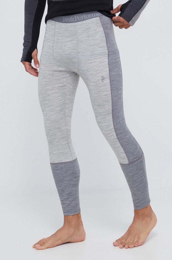 Peak Performance legginsy funkcyjne Magic sporty zimowe szary G78069