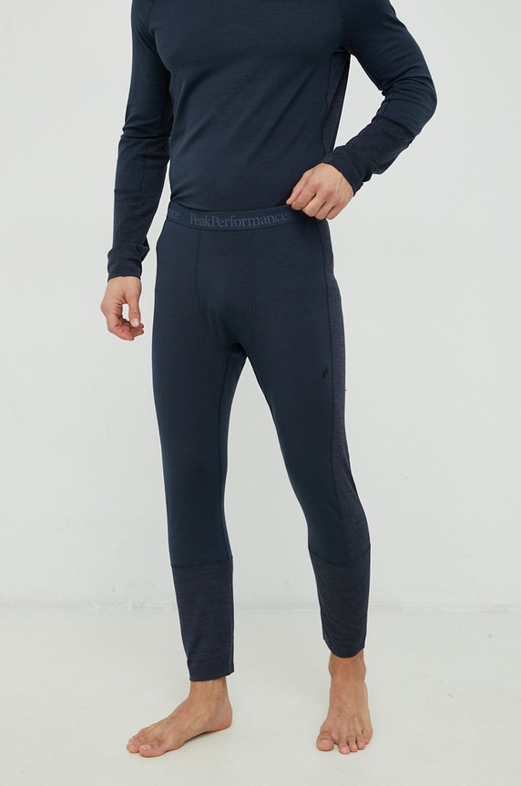 Funkční legíny Peak Performance Magic outdoor námořnická modř G78069