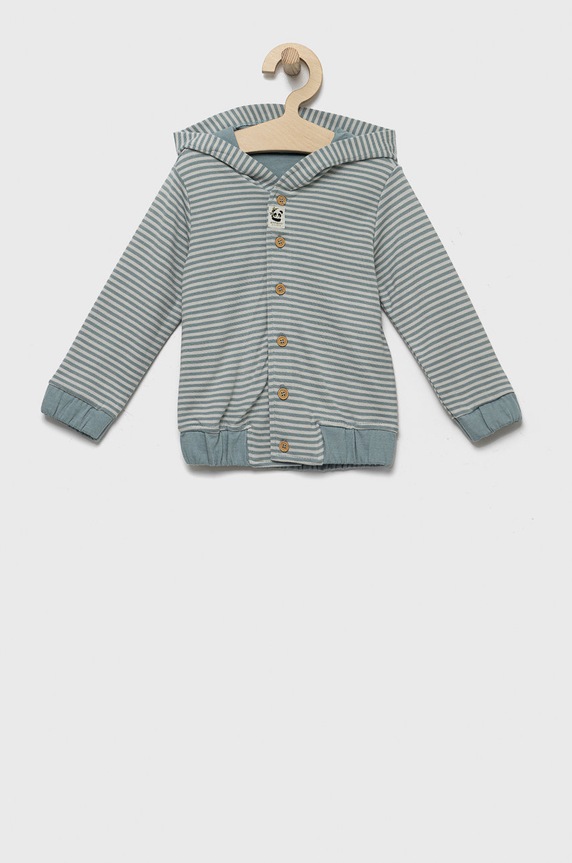 United Colors of Benetton bluza dziecięca wzorzyste niebieski 3ETVA5009.W