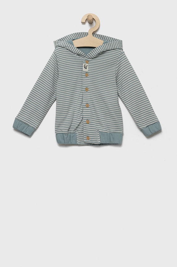 United Colors of Benetton bluza dziecięca wzorzyste niebieski 3ETVA5009.W