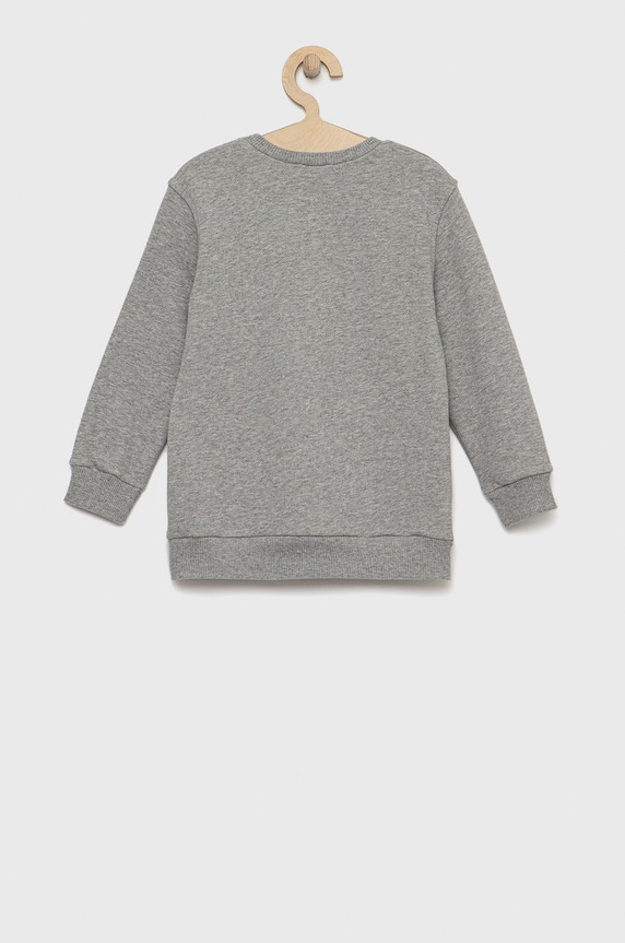 Dětská bavlněná mikina United Colors of Benetton 3QLAG104X.P šedá AW22
