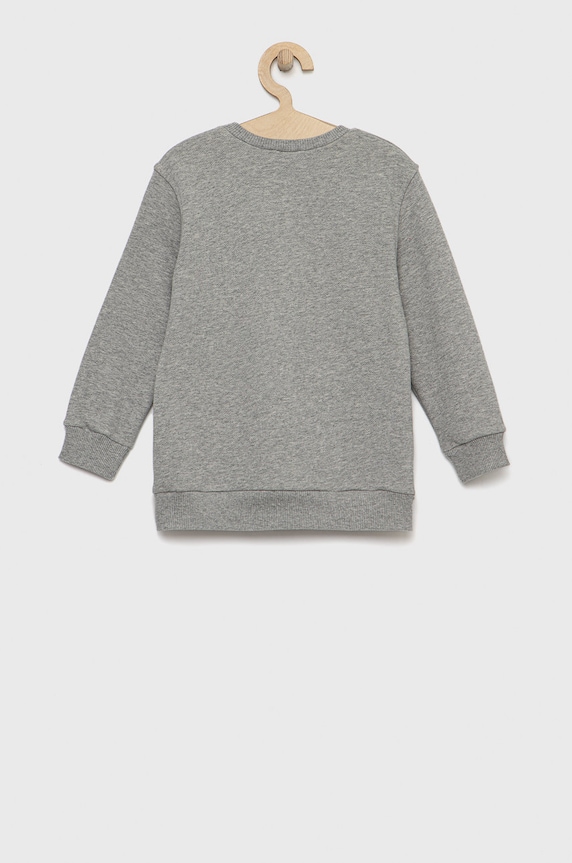 Dětská bavlněná mikina United Colors of Benetton 3QLAG104X.P šedá AW22
