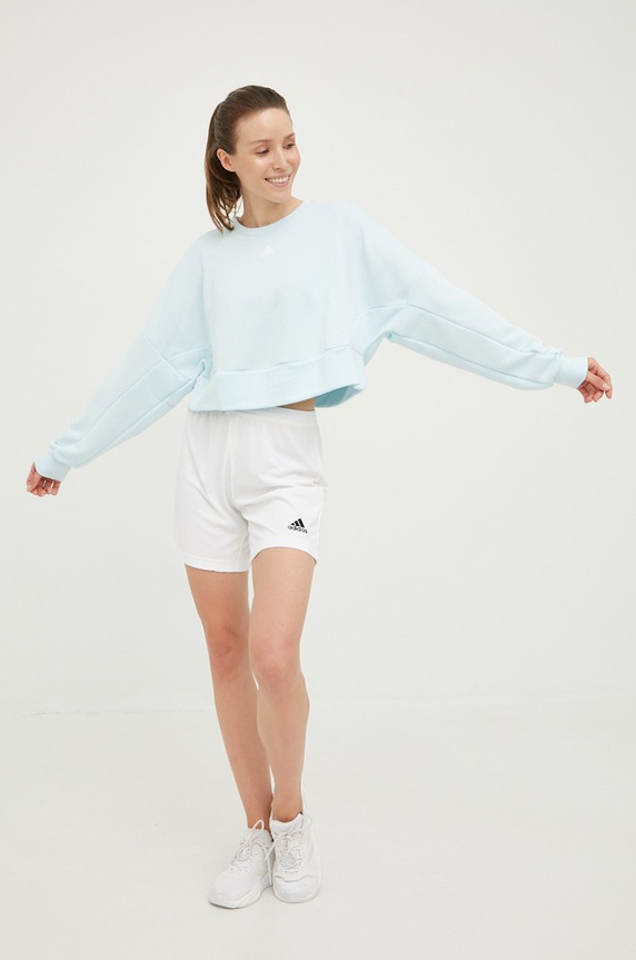 adidas bluza treningowa Studio pozostałe niebieski HM2302