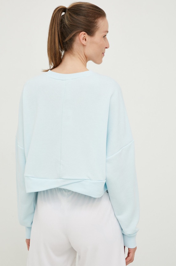 Odzież adidas bluza treningowa Studio HM2302 niebieski