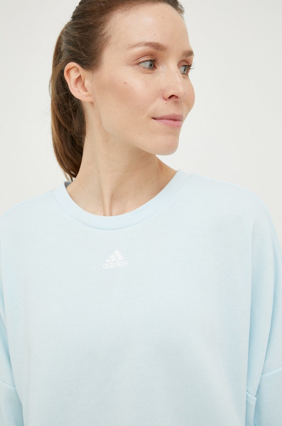 adidas bluza treningowa Studio niebieski HM2302