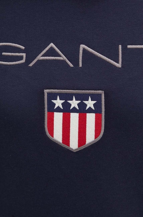 Μπλούζα Gant 4204617 σκούρο μπλε