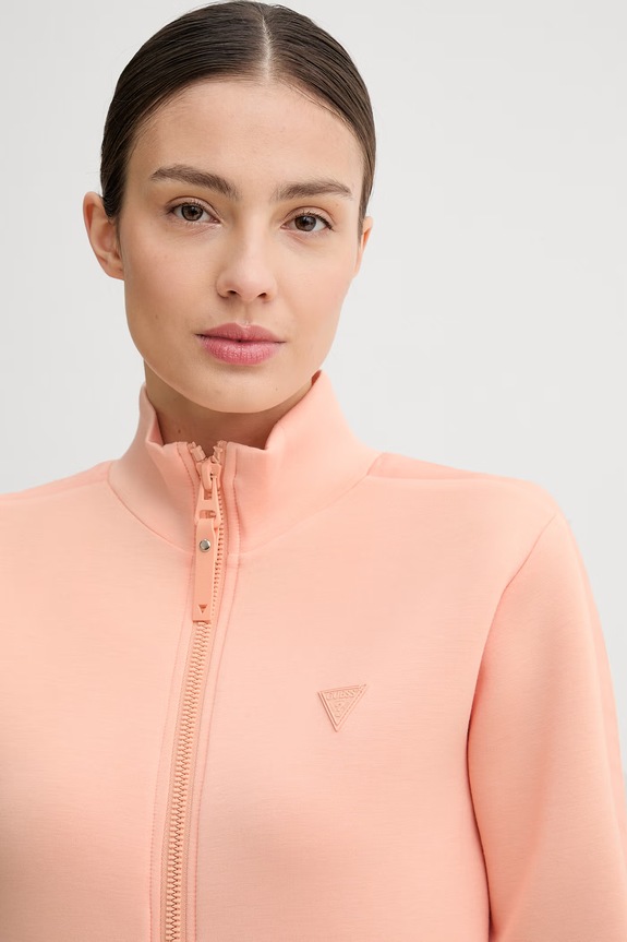Guess bluză NEW ALLIE portocaliu V2YQ17.K7UW2