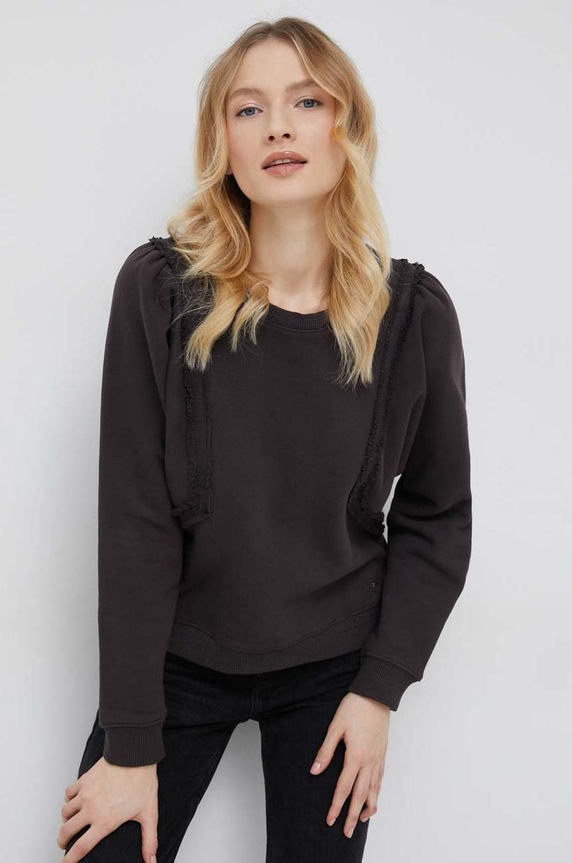 Pepe Jeans felső sima barna PL581254.885