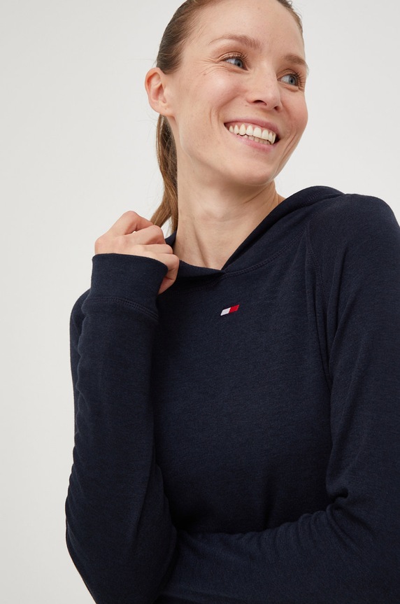 Μπλούζα Tommy Hilfiger σκούρο μπλε S10S101456.9BYY