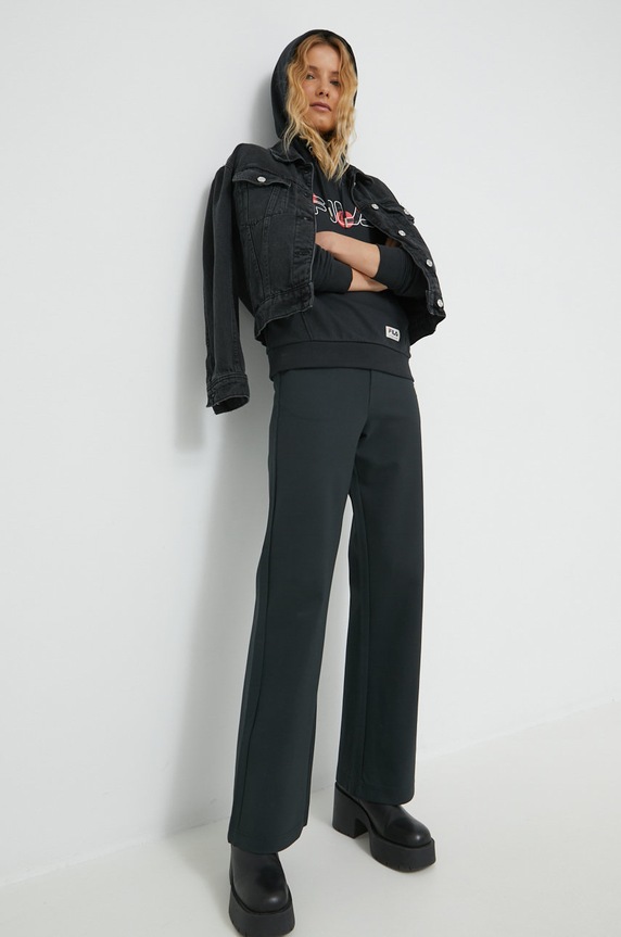 Mikina Fila FAW0274 čierna AW22