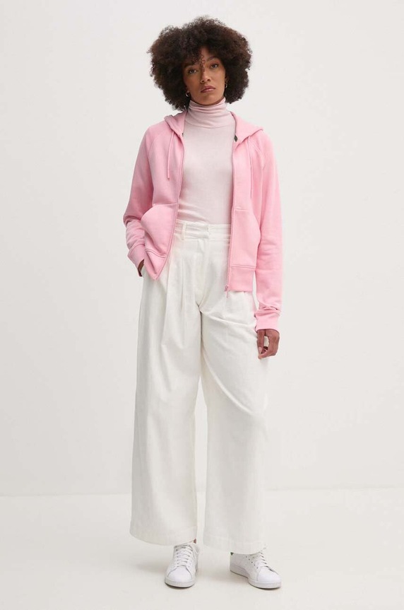 Mikina Lacoste SF9213 růžová SS25