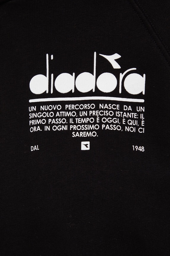 Памучен суичър Diadora 502.179092 черен