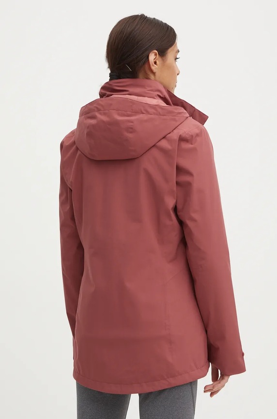 Jack Wolfskin bluza sportowa Taunus 1709532 fioletowy