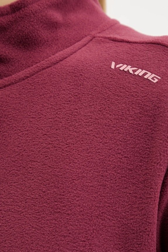 Športová mikina Viking Tesero 740.24.5658 burgundské