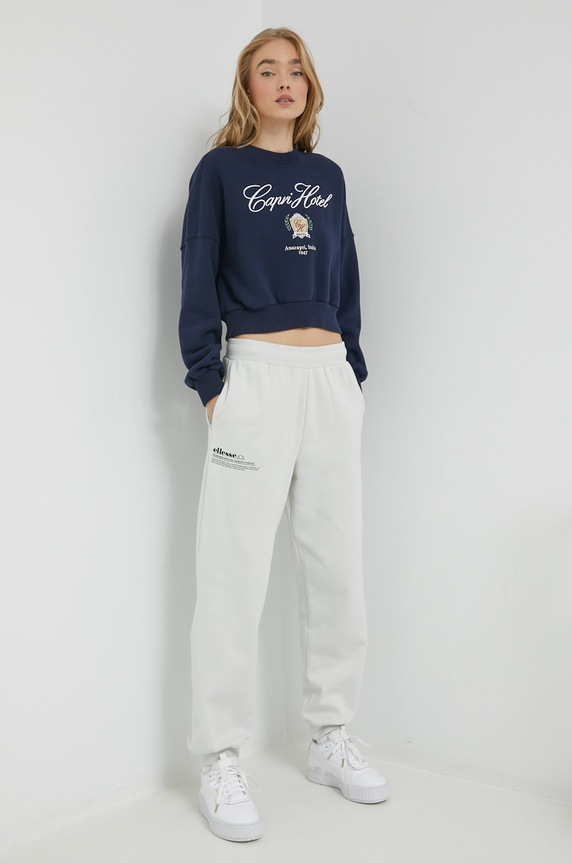 Abercrombie & Fitch bluza KI152.2309.200 granatowy AW22