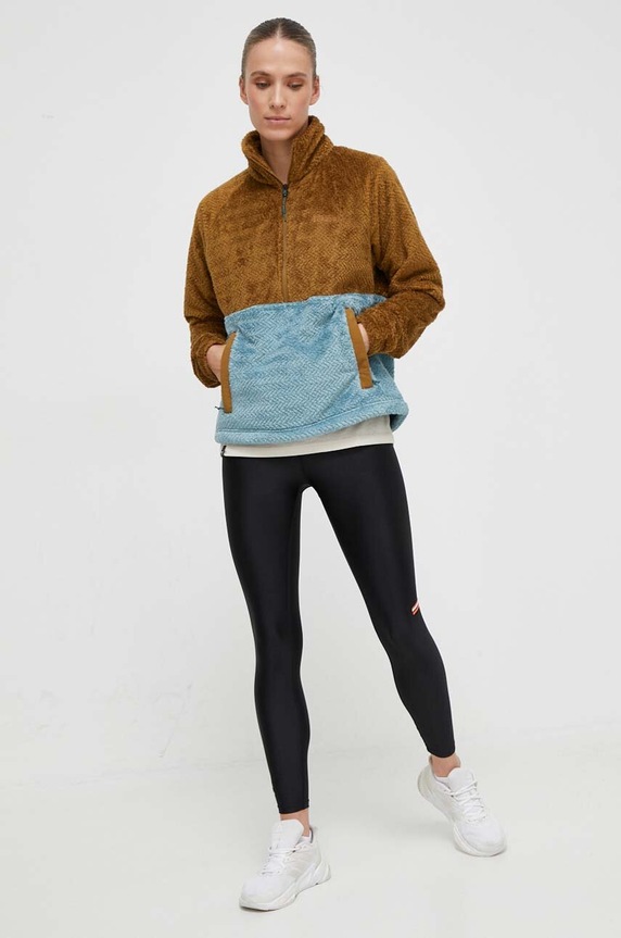 Marmot sportos pulóver Homestead Fleece M13227 barna AW23