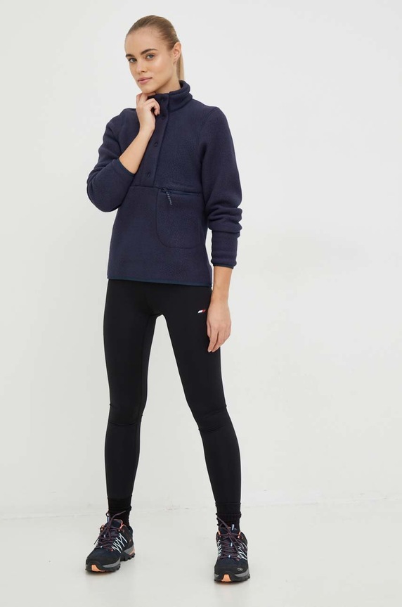 Peak Performance bluza sportowa G78130 granatowy AW24
