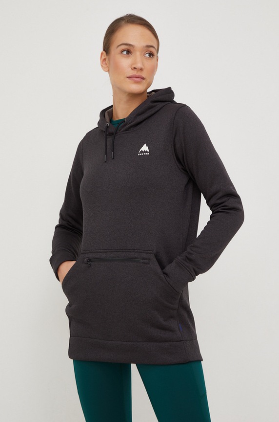 Burton felpa da sport Oak grigio 20840103001