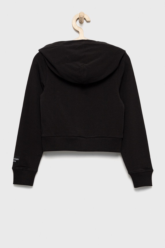 Dětská mikina Calvin Klein Jeans IG0IG01523.9BYY černá AW22