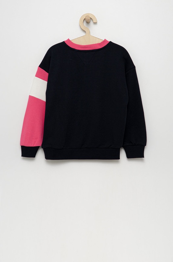 Otroška mikica Tommy Hilfiger KG0KG06657.9BYY mornarsko modra AW22