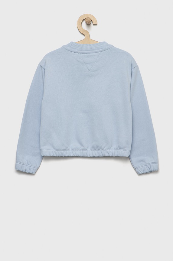 Tommy Hilfiger bluza bawełniana dziecięca KG0KG06664.9BYY niebieski AW22