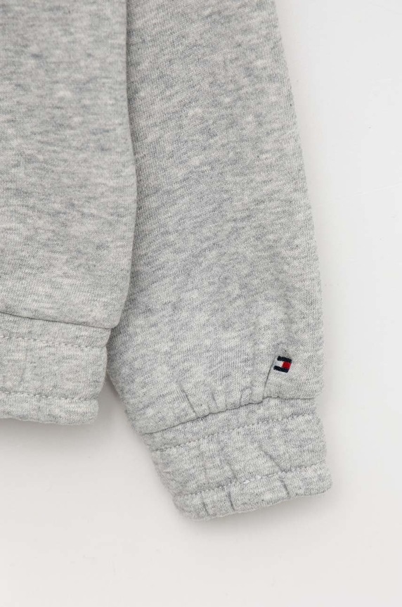 DÍVKA Dětská mikina Tommy Hilfiger KG0KG06951.9BYY šedá