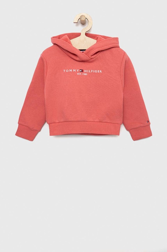 Tommy Hilfiger bluza dziecięca pozostałe różowy KG0KG06957.9BYY