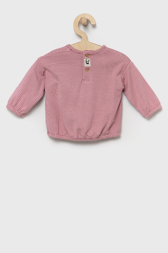 United Colors of Benetton bluza dziecięca 3ETVA1013.W różowy AW22