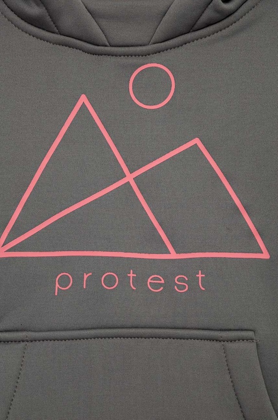 Detská mikina Protest sivá 3910822